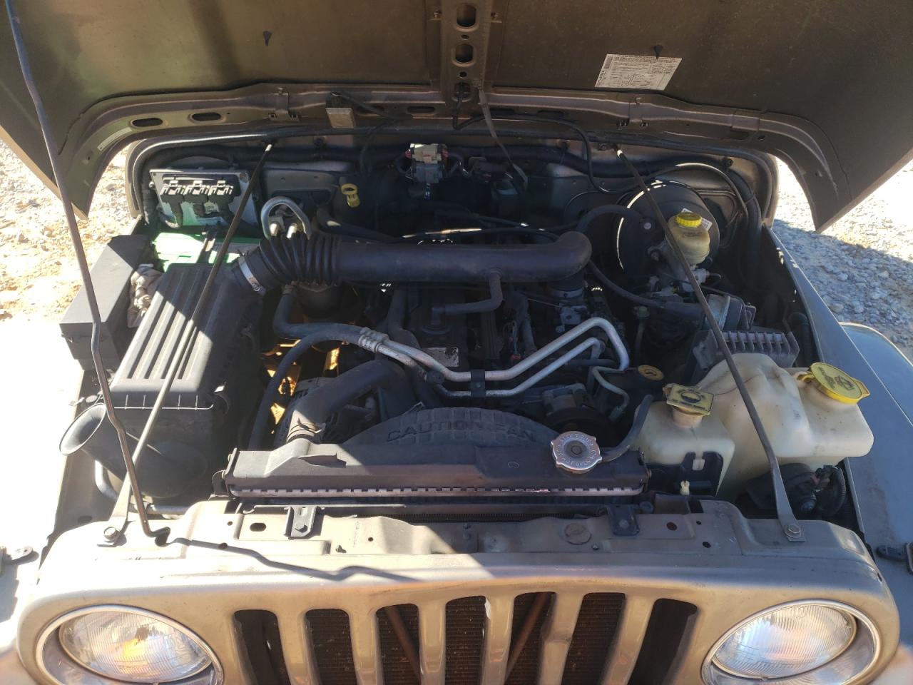 2004 Jeep Wrangler / Tj Sahara VIN: 1J4FA59S34P740304 Lot: 90494025