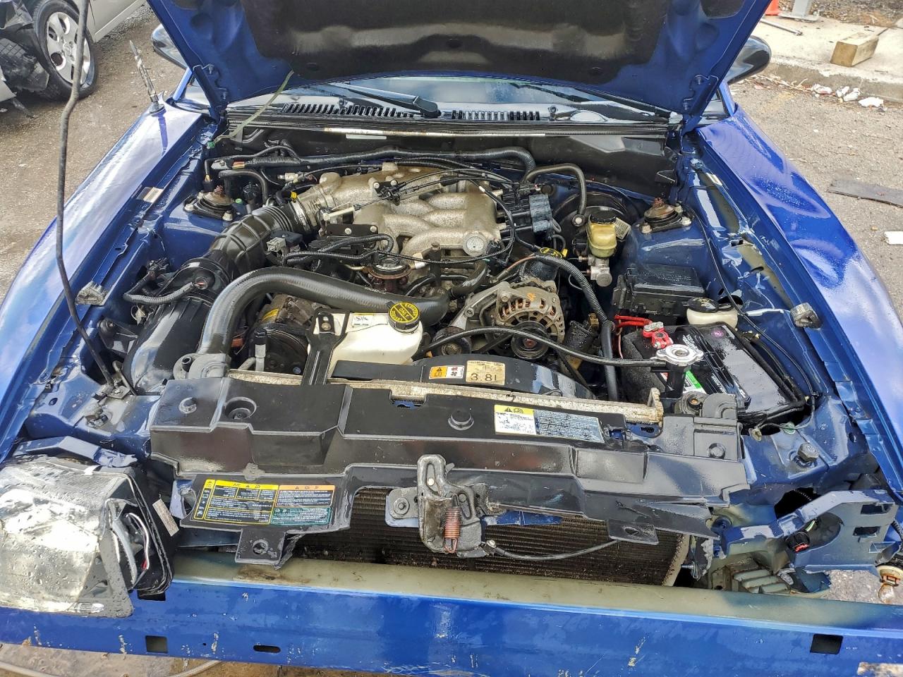 2002 Ford Mustang VIN: 1FAFP40492F199457 Lot: 94344755