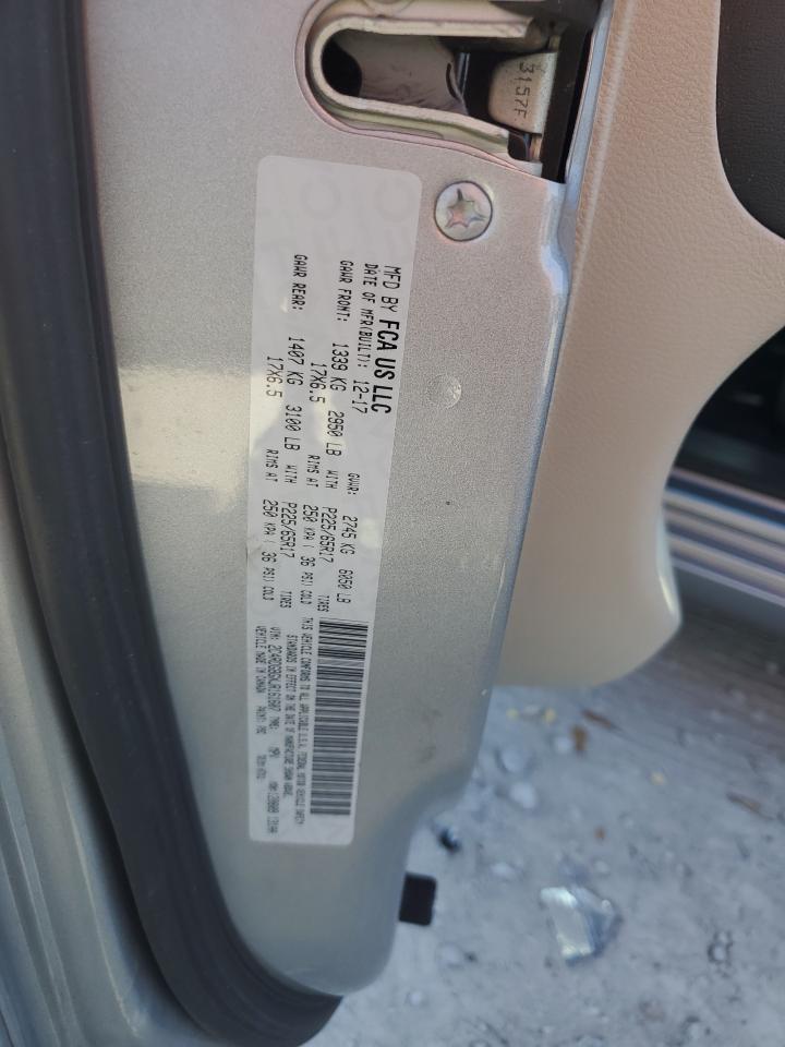 2018 Dodge Grand Caravan Se VIN: 2C4RDGBGXJR161607 Lot: 91736875