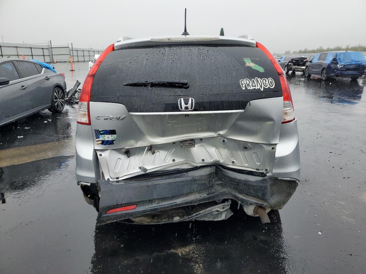 2014 Honda Cr-V Exl VIN: 2HKRM3H70EH553014 Lot: 93076675