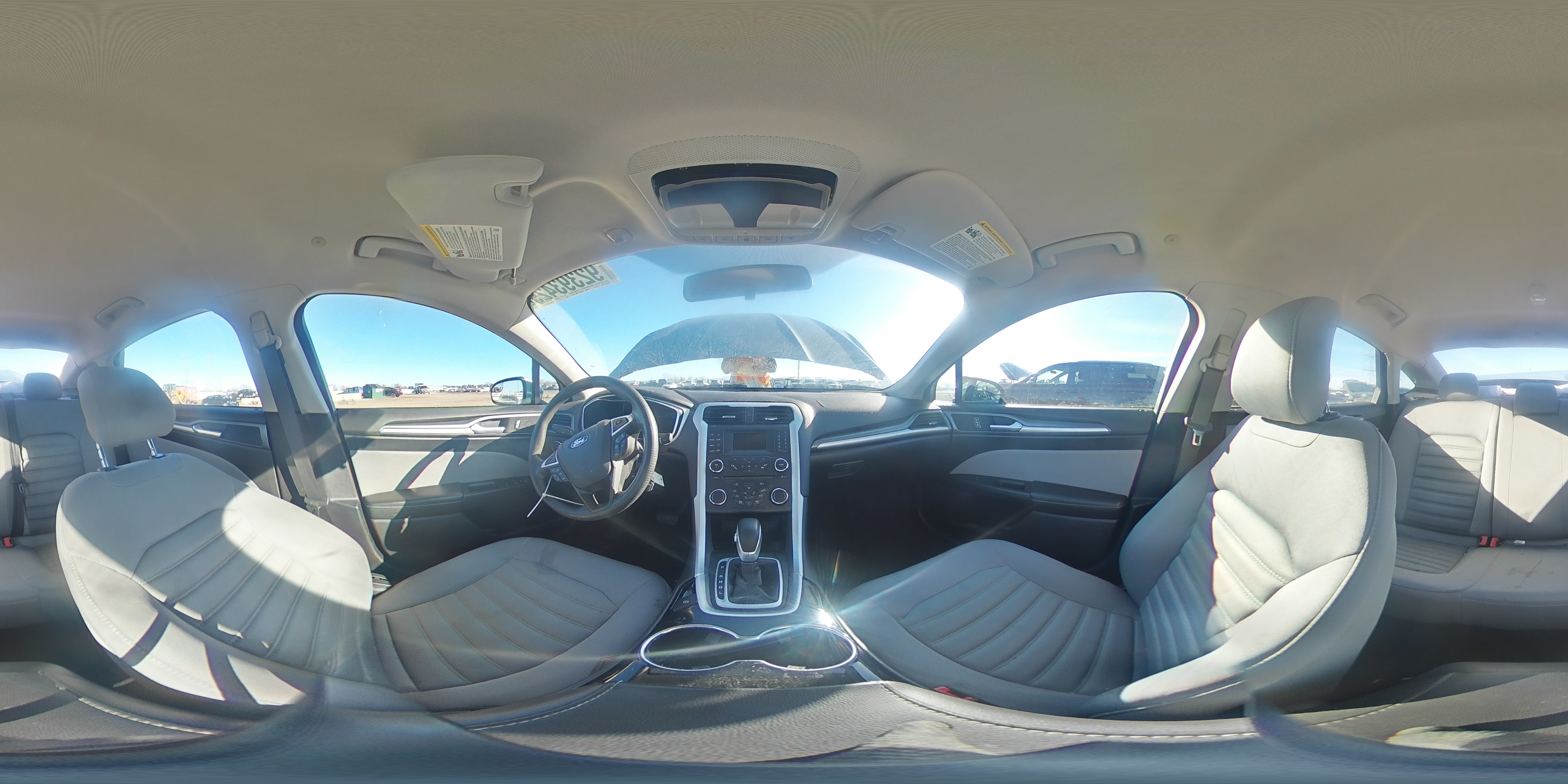 2014 Ford Fusion S Hybrid VIN: 3FA6P0UU9ER369083 Lot: 92393425