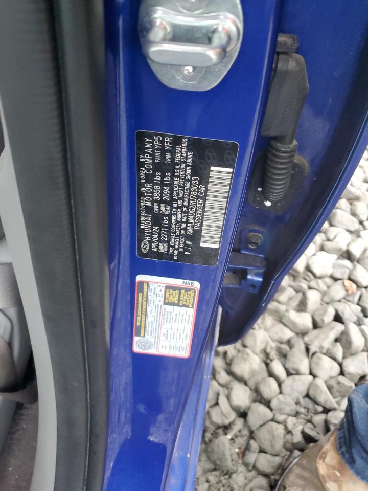 2024 Hyundai Elantra Sel VIN: KMHLM4DG2RU783033 Lot: 93180625