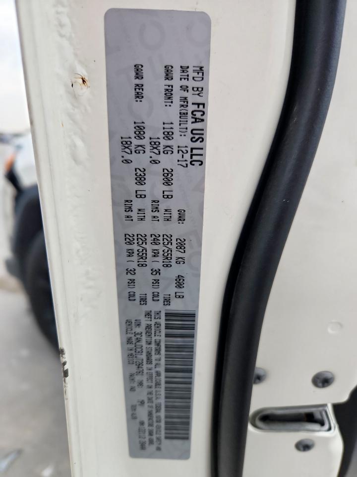 2018 Jeep Compass Limited VIN: 3C4NJDCB1JT264761 Lot: 93467475