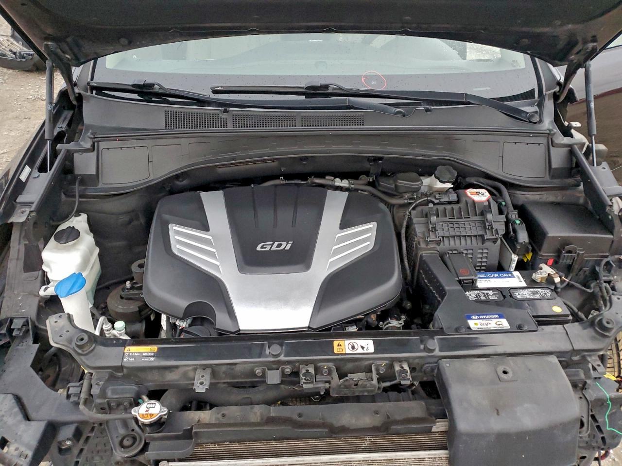 2017 Hyundai Santa Fe Se VIN: KM8SN4HF8HU232419 Lot: 93431915