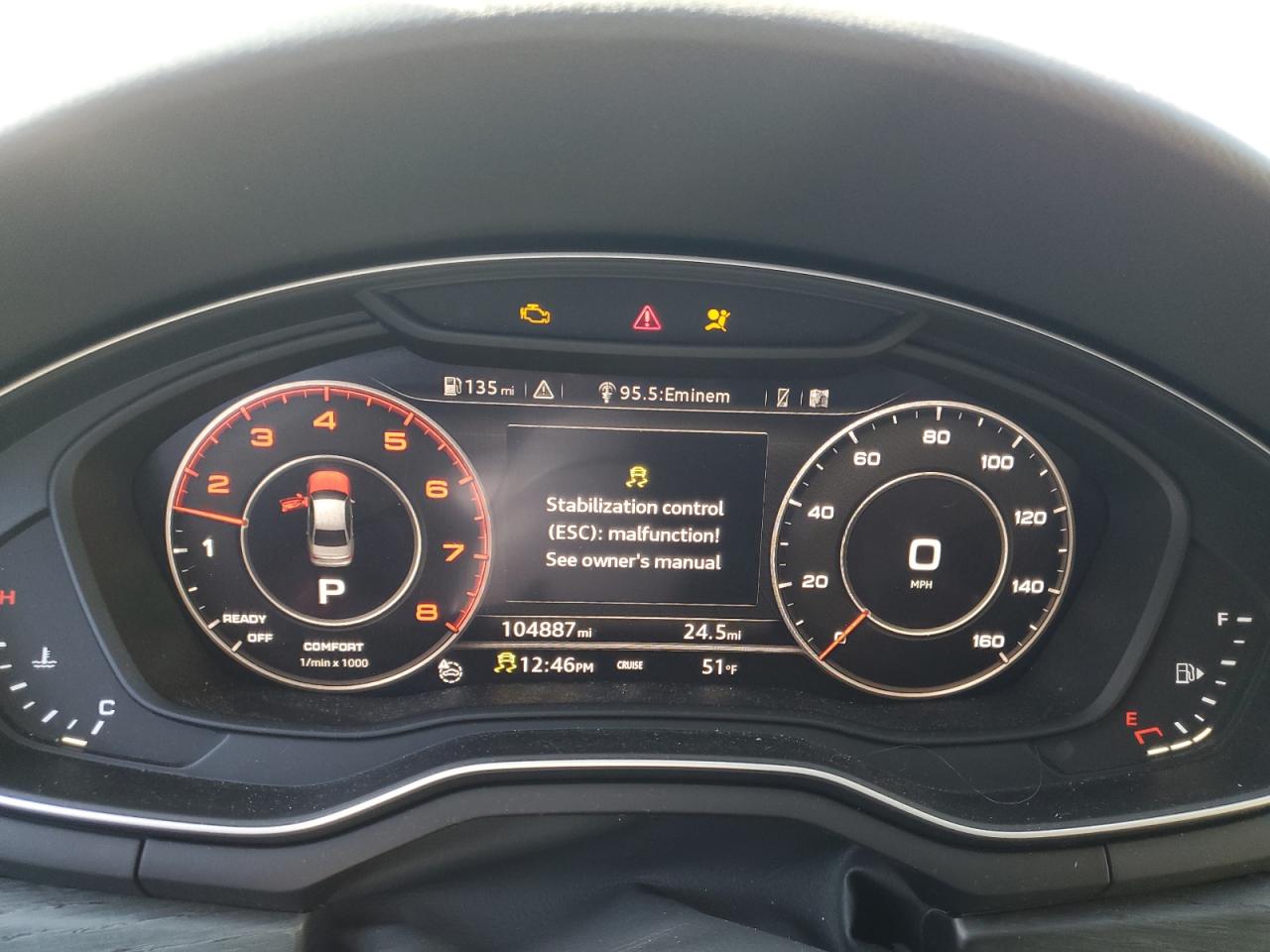 2017 Audi A4 Premium Plus VIN: WAUENAF46HN029117 Lot: 93066335