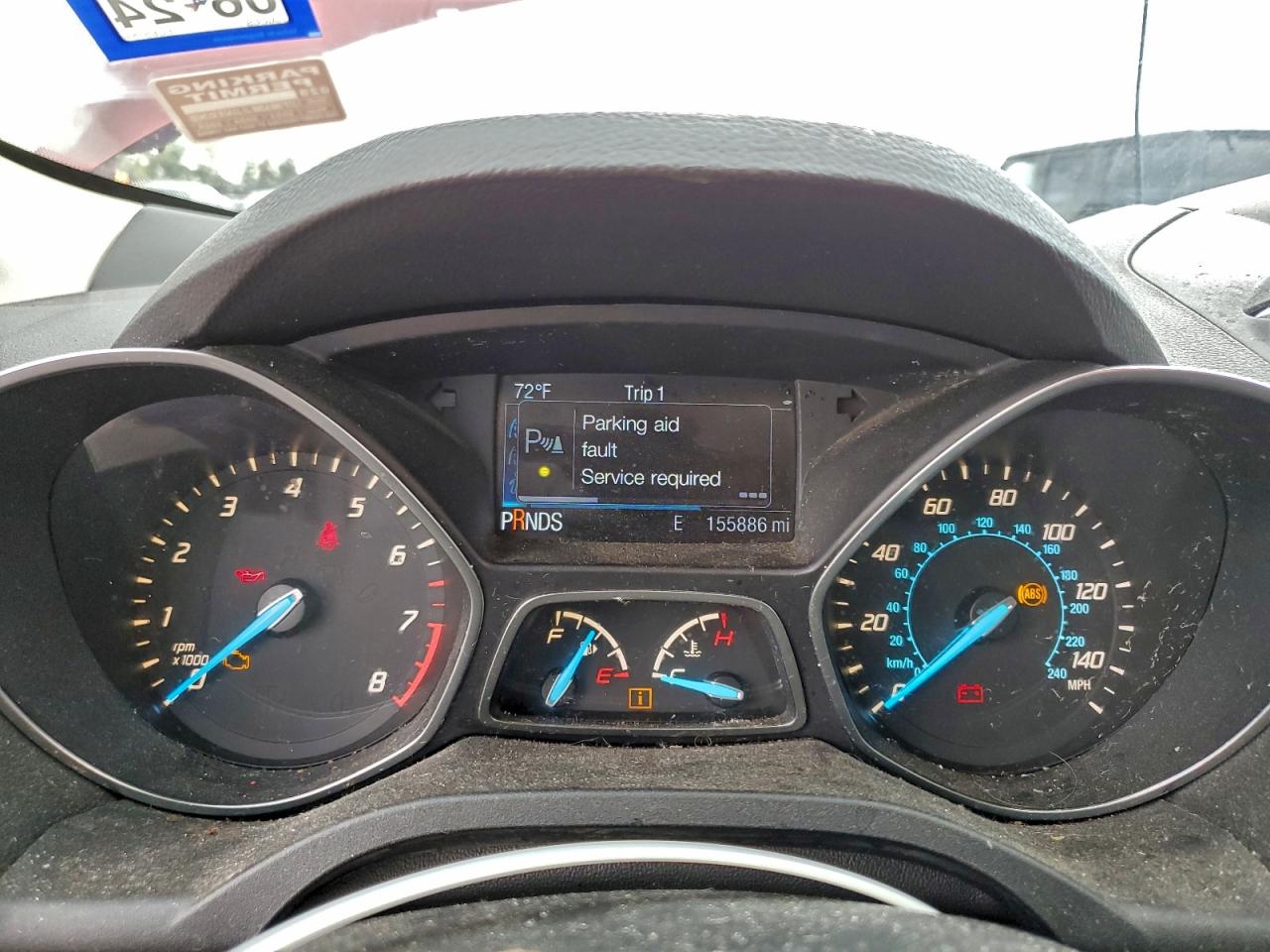 2014 Ford Escape Titanium VIN: 1FMCU0J97EUE51534 Lot: 94222165