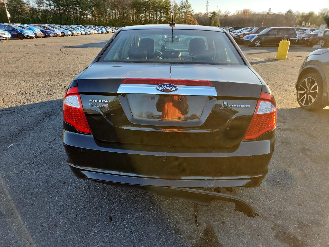 2010 Ford Fusion Hybrid VIN: 3FADP0L37AR165716 Lot: 93313565