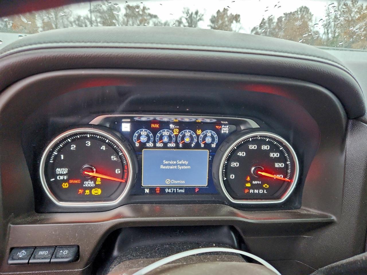 2021 Chevrolet Silverado K1500 Ltz VIN: 3GCUYGEL1MG178717 Lot: 93675585