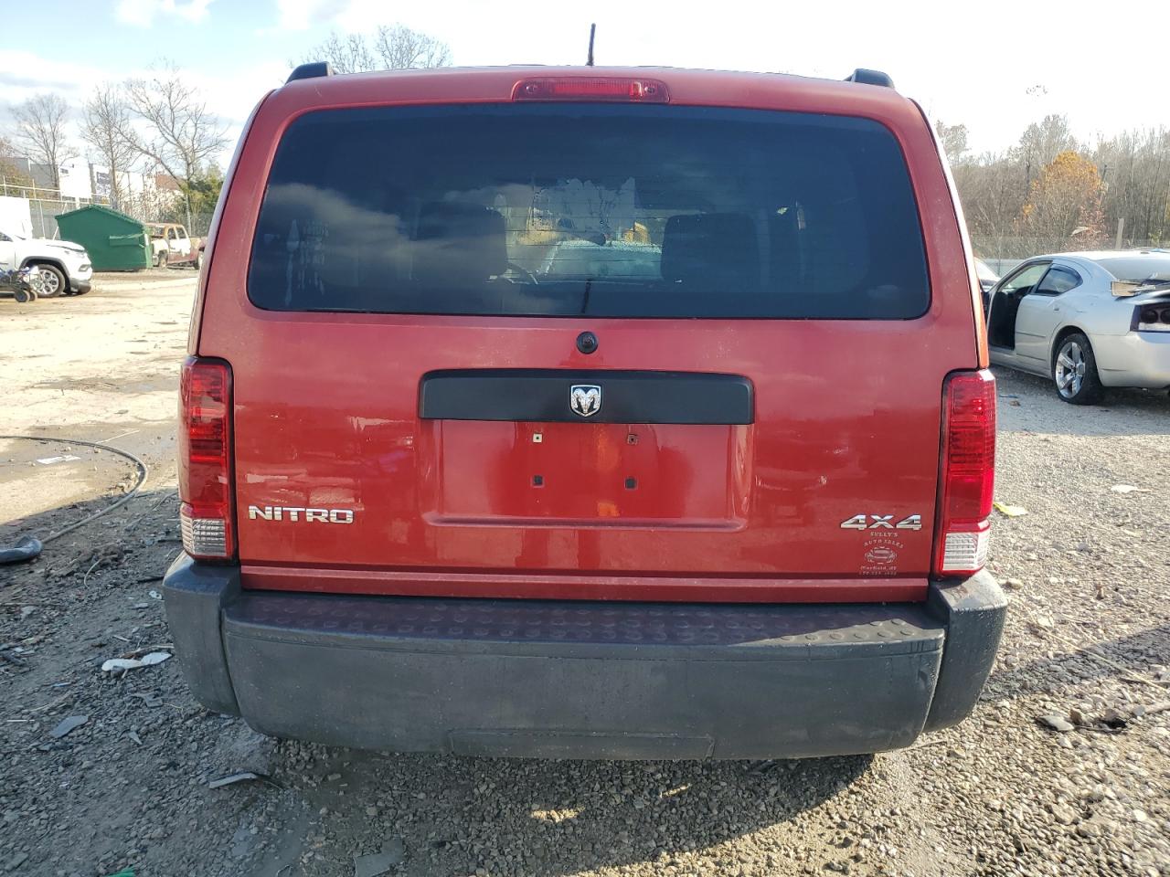 2007 Dodge Nitro Sxt VIN: 1D8GU28K97W643282 Lot: 92624235