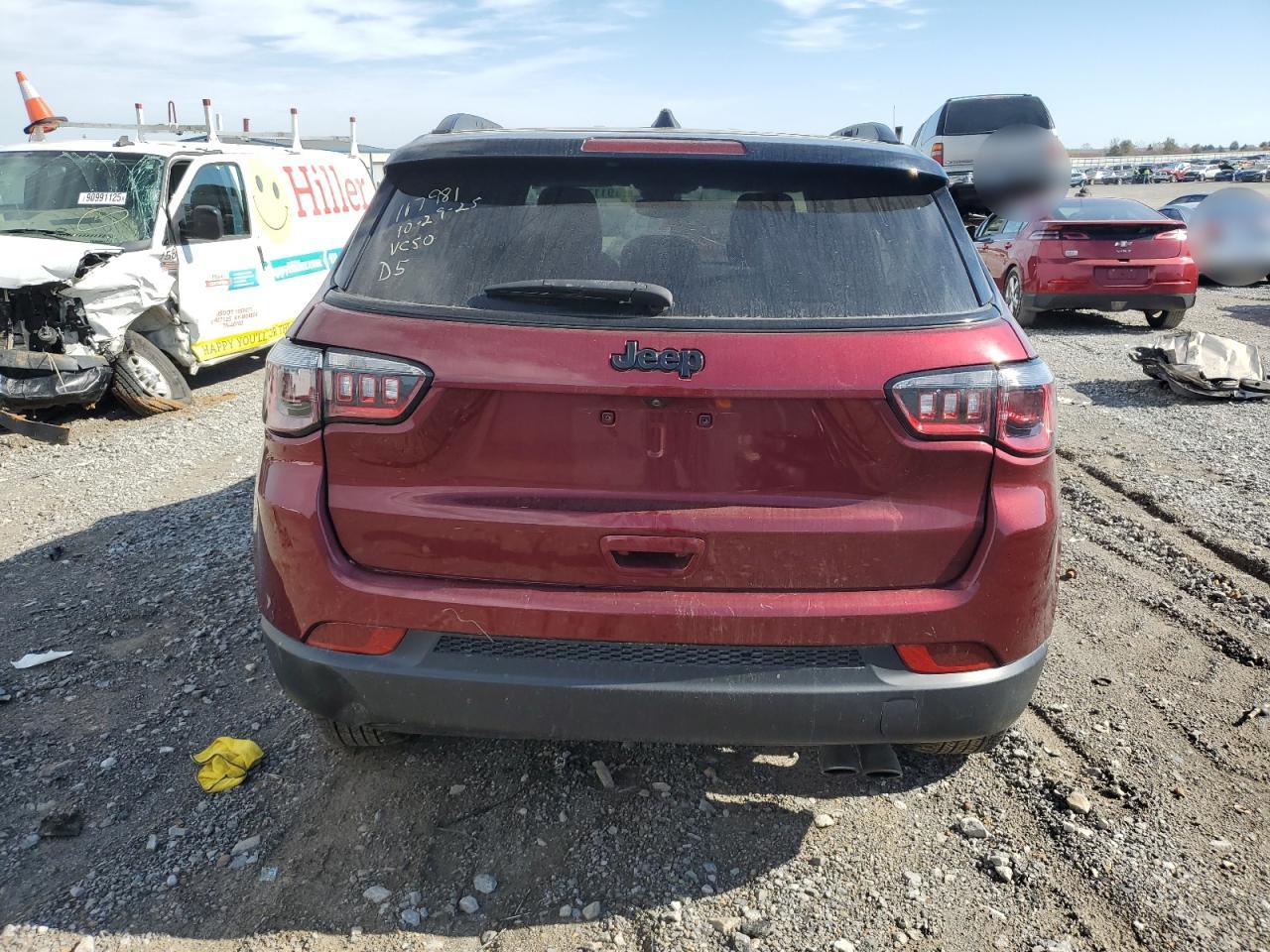 2022 Jeep Compass Latitude VIN: 3C4NJCBB0NT187981 Lot: 91175765