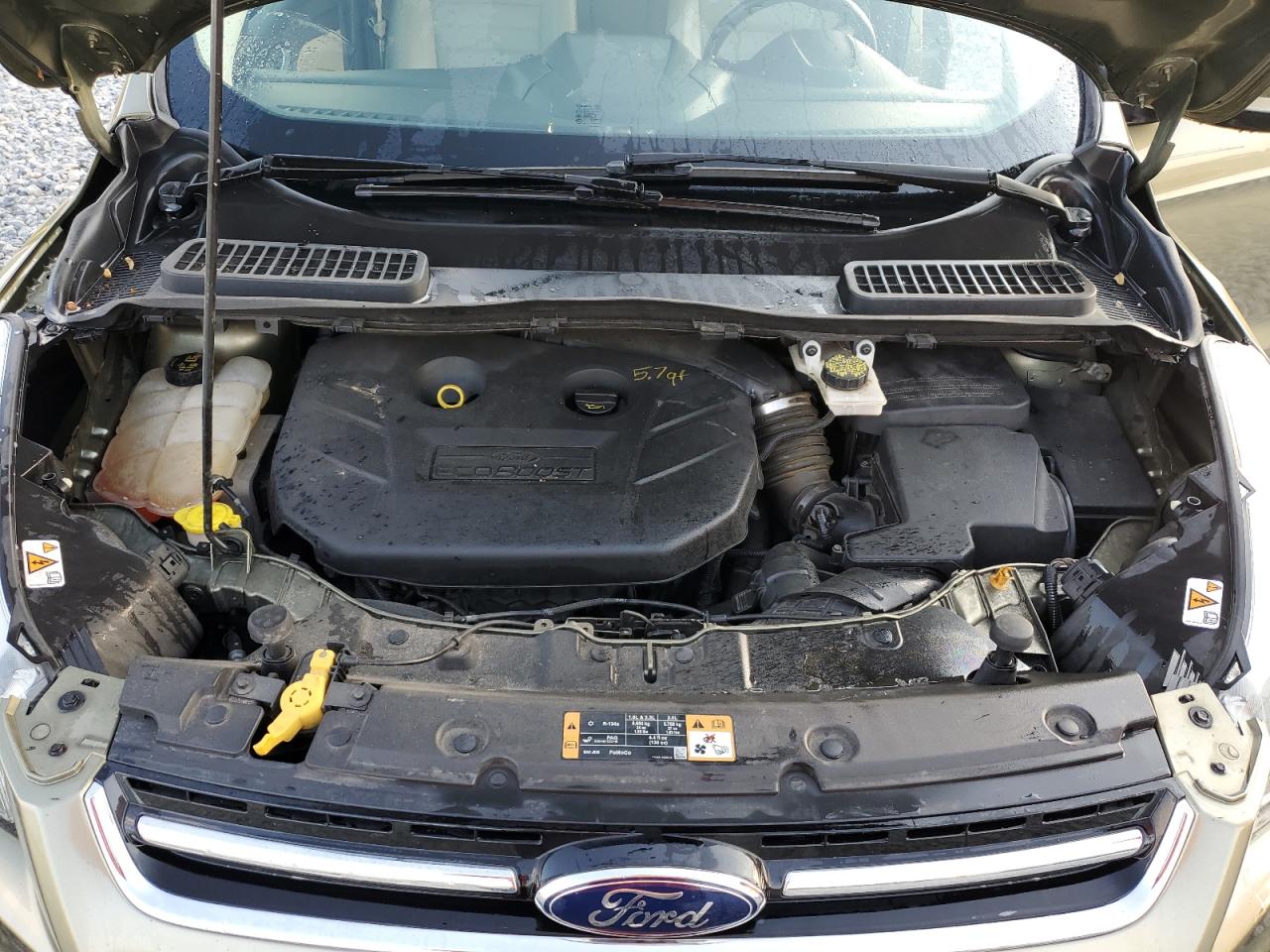 2014 Ford Escape Titanium VIN: 1FMCU0J98EUA97782 Lot: 93368555