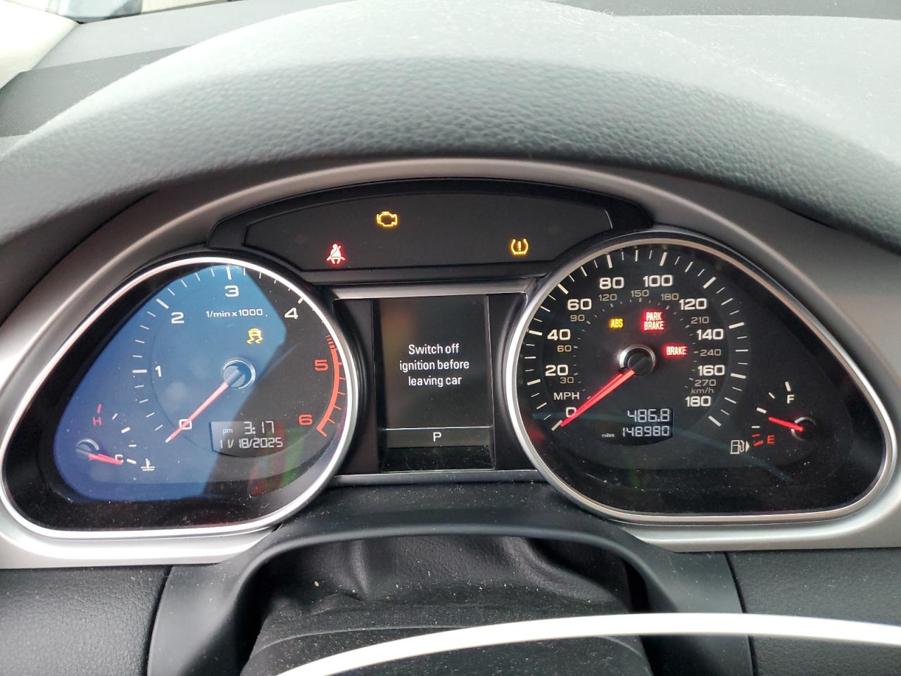 2013 Audi Q7 Premium Plus VIN: WA1LMAFE7DD004646 Lot: 93624215