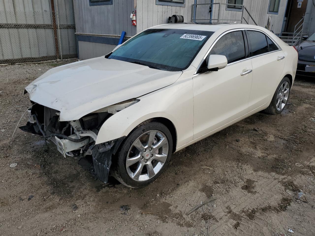 2014 Cadillac Ats Luxury cream null gas 1G6AB5RA0E0174166 photo #1