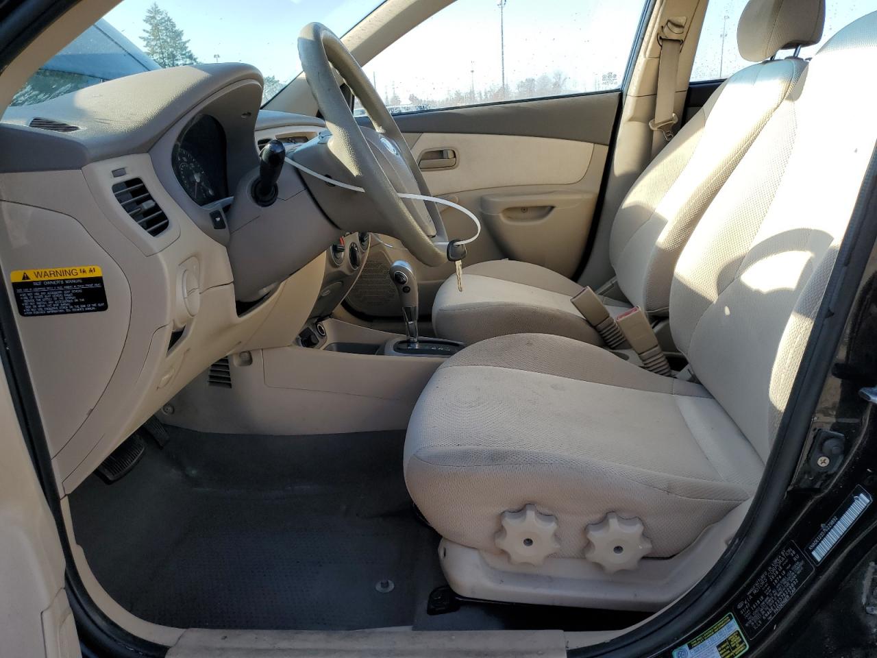 2007 Kia Rio Base VIN: KNADE123576229892 Lot: 92579895