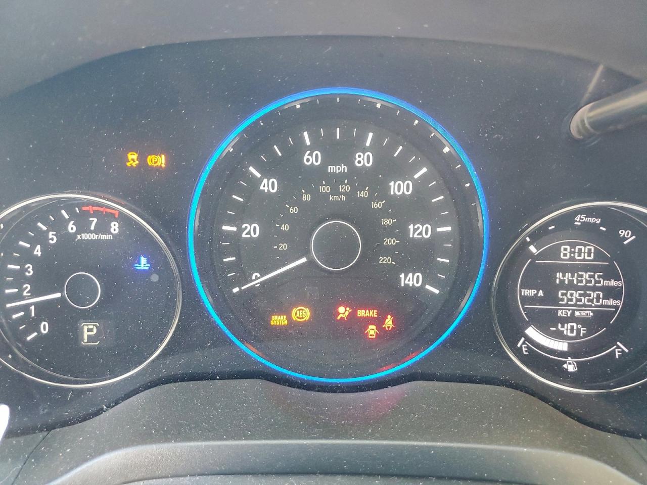 2016 Honda Hr-V Ex VIN: 3CZRU5H57GM704447 Lot: 94230755