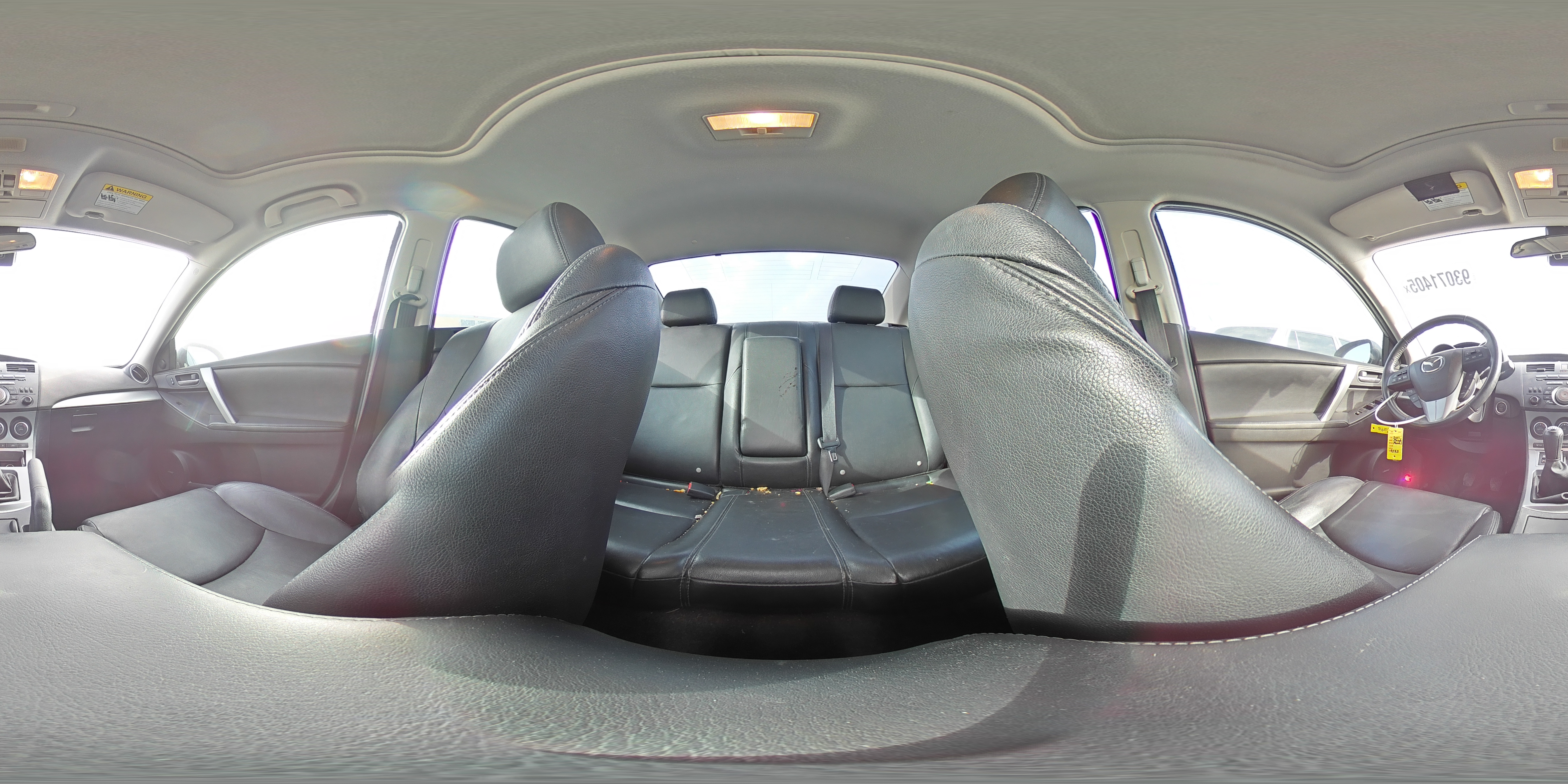 2011 Mazda 3 S VIN: JM1BL1W58B1419395 Lot: 93071405