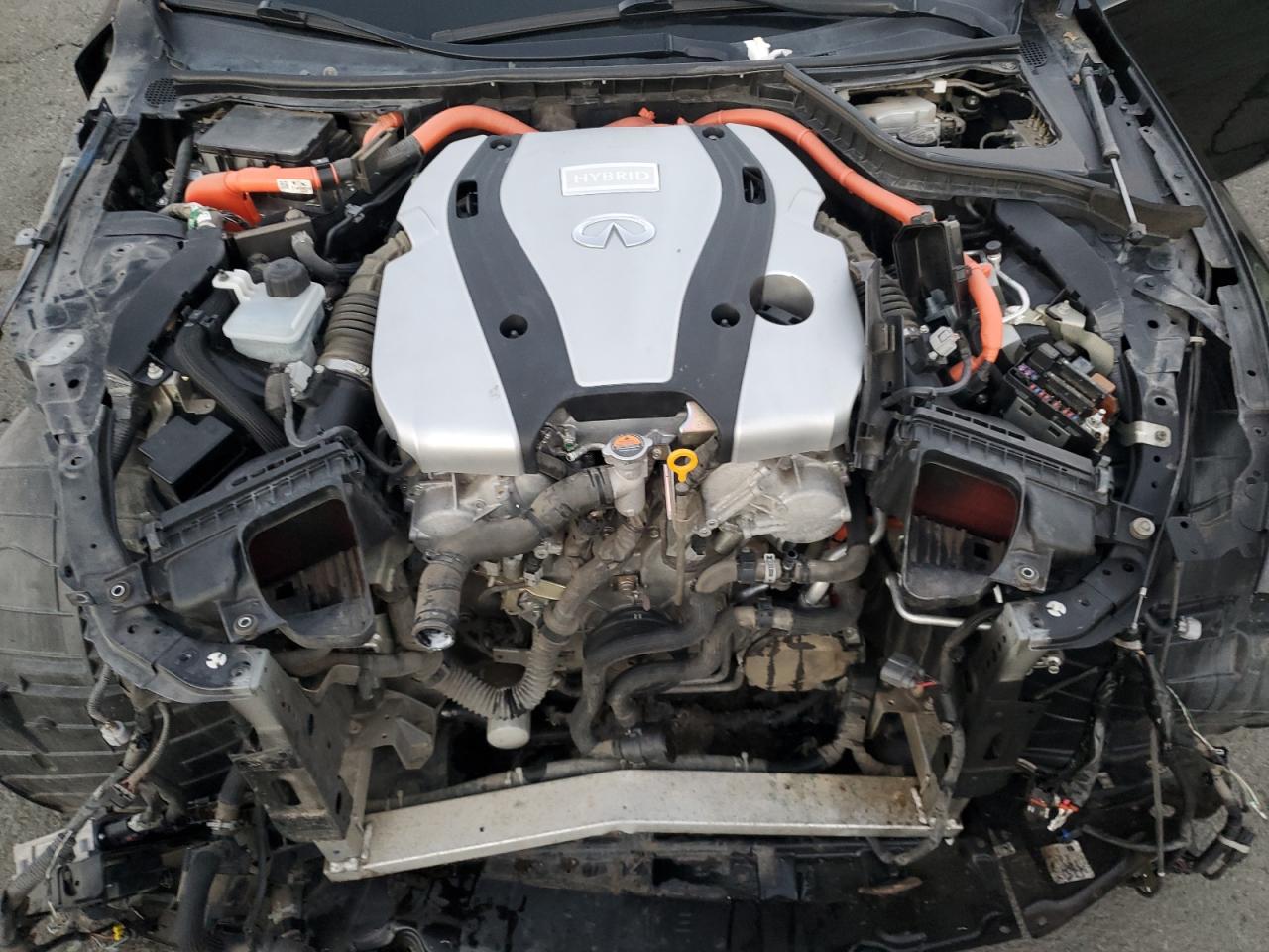 2014 Infiniti Q50 Hybrid Premium VIN: JN1AV7AR4EM700571 Lot: 92754885