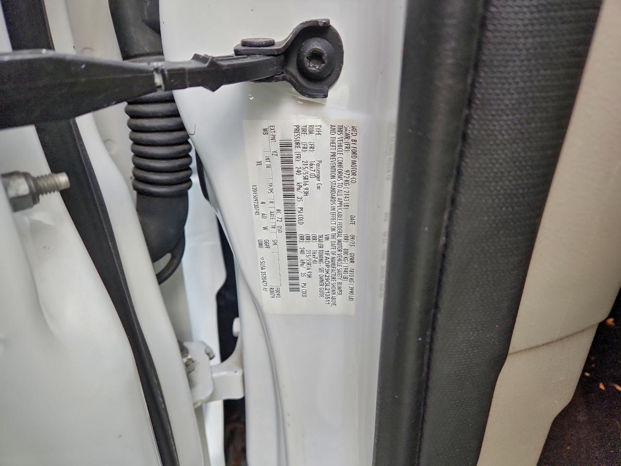 2016 Ford Focus Se VIN: 1FADP3K29GL213511 Lot: 94357295