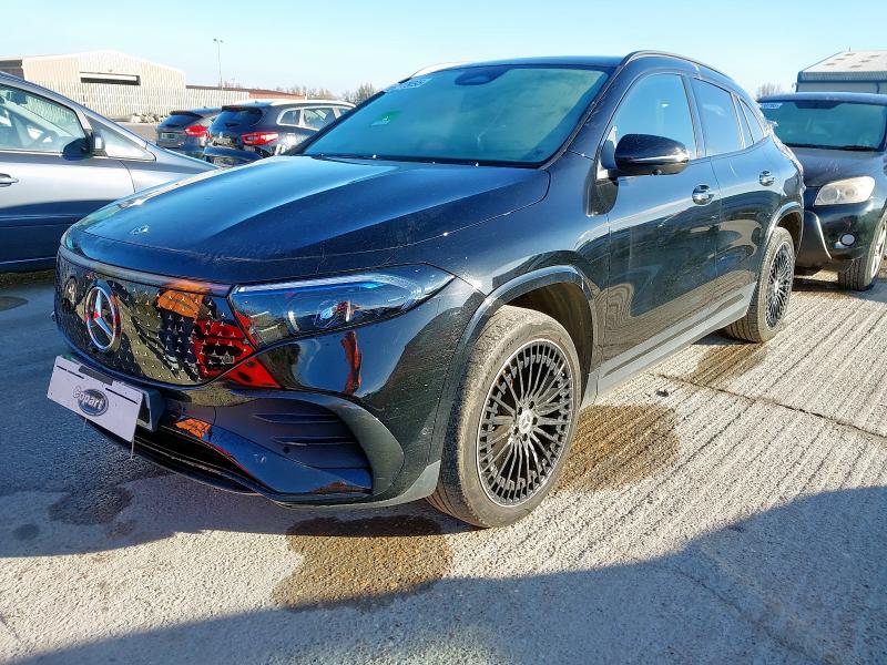 2024 MERCEDES-BENZ EQA EQA 350 4M 215KW AMG LINE PREM PLUS 66.5KWH 5DR AT for sale at Copart SANDWICH
