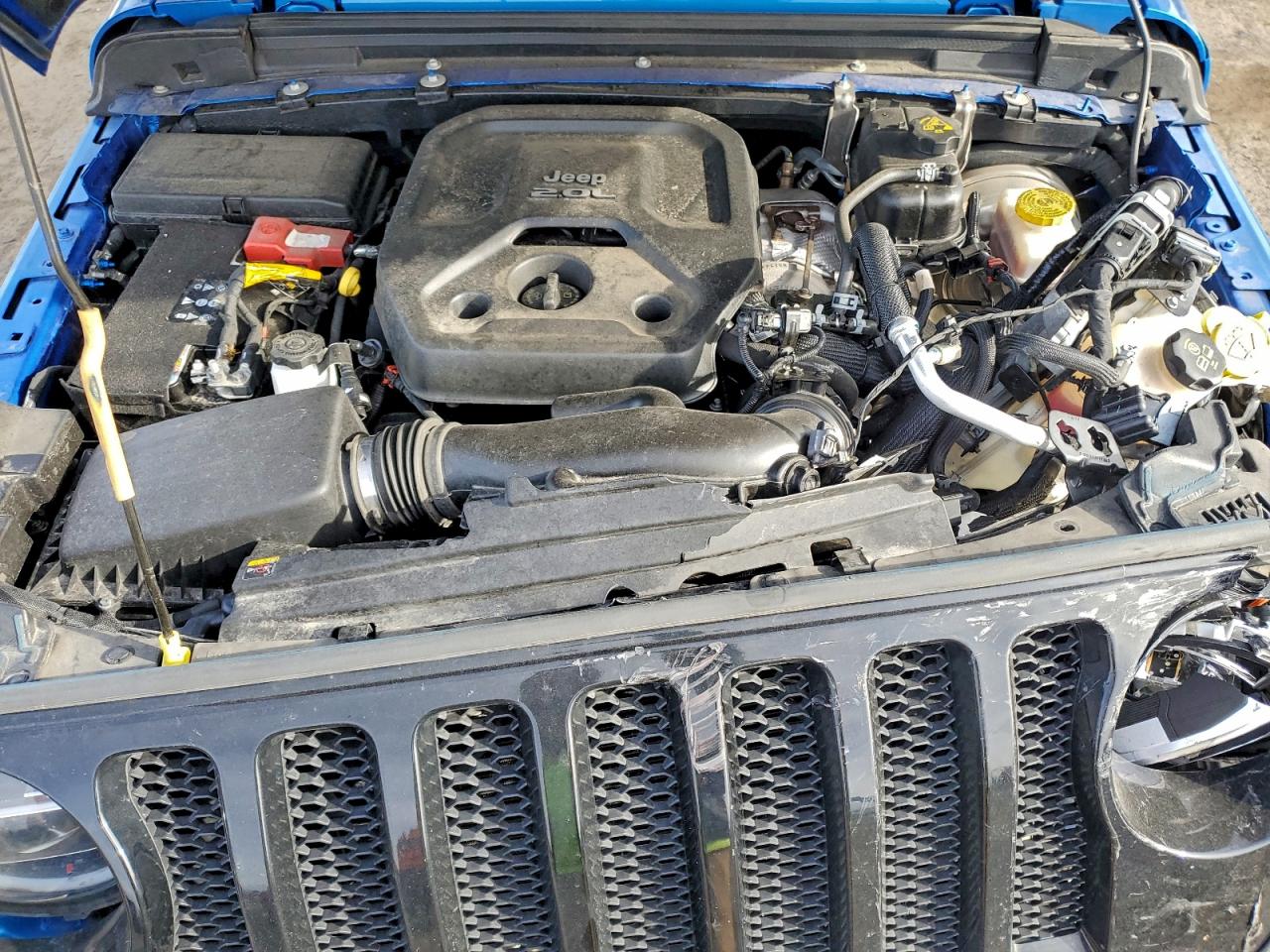 2021 Jeep Wrangler Unlimited Sport VIN: 1C4HJXDN2MW824700 Lot: 93918375