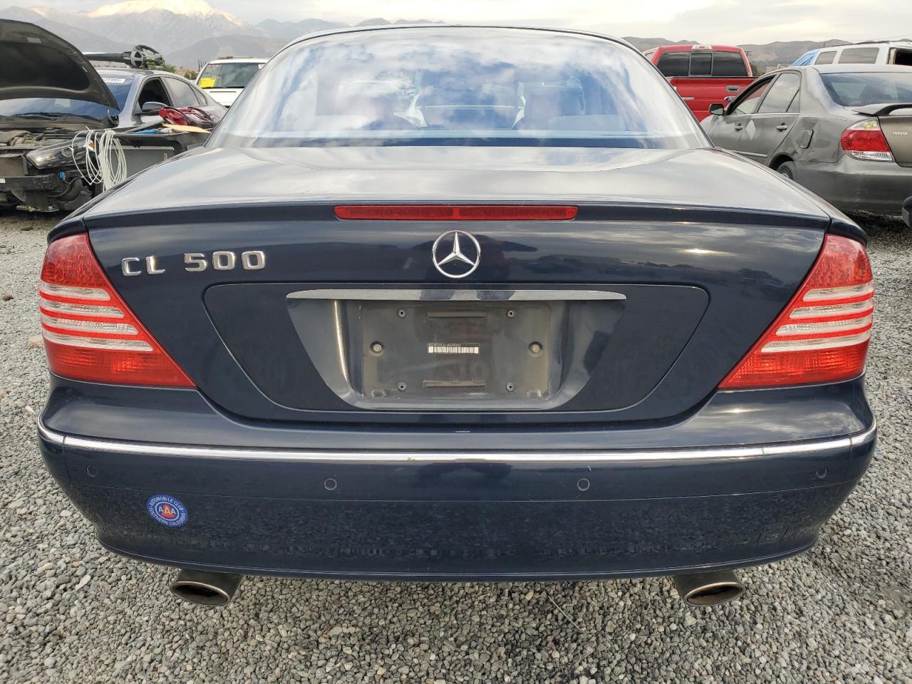 2001 Mercedes-Benz Cl 500 VIN: WDBPJ75J61A009222 Lot: 92596995