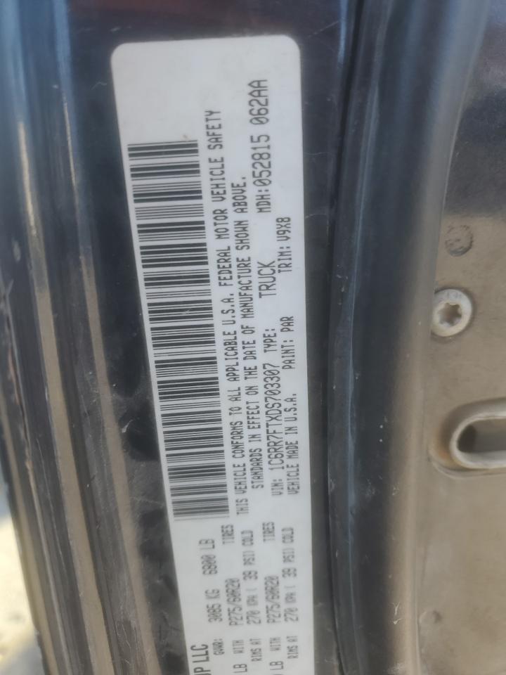 2013 Ram 1500 St VIN: 1C6RR7FTXDS703307 Lot: 91646675