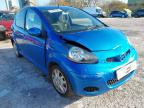 2010 TOYOTA AYGO 1.0 VVT-I BLUE 5DR for sale at Copart ST HELENS