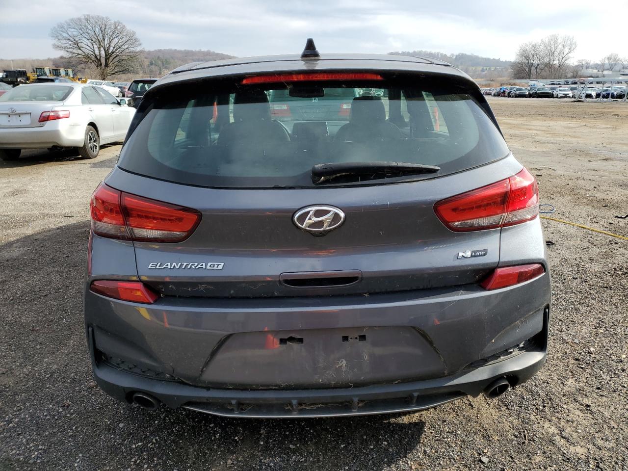 2019 Hyundai Elantra Gt N Line VIN: KMHH55LCXKU104333 Lot: 91089125