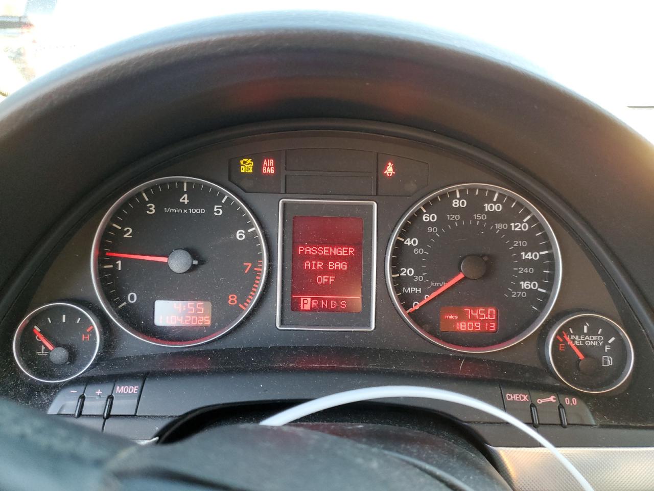 2007 Audi A4 2.0T Quattro VIN: WAUDF78E17A073405 Lot: 91100015