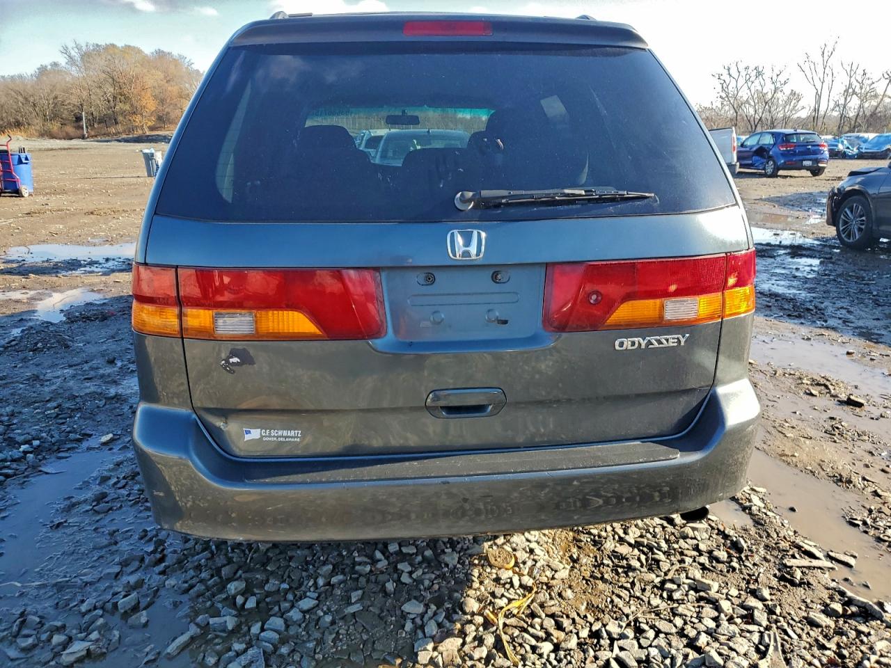 2003 Honda Odyssey Ex VIN: 5FNRL18663B042403 Lot: 93686715