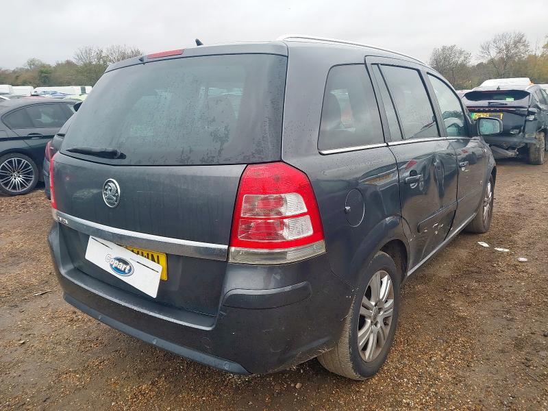 2012 VAUXHALL ZAFIRA 1.8I DESIGN 5DR