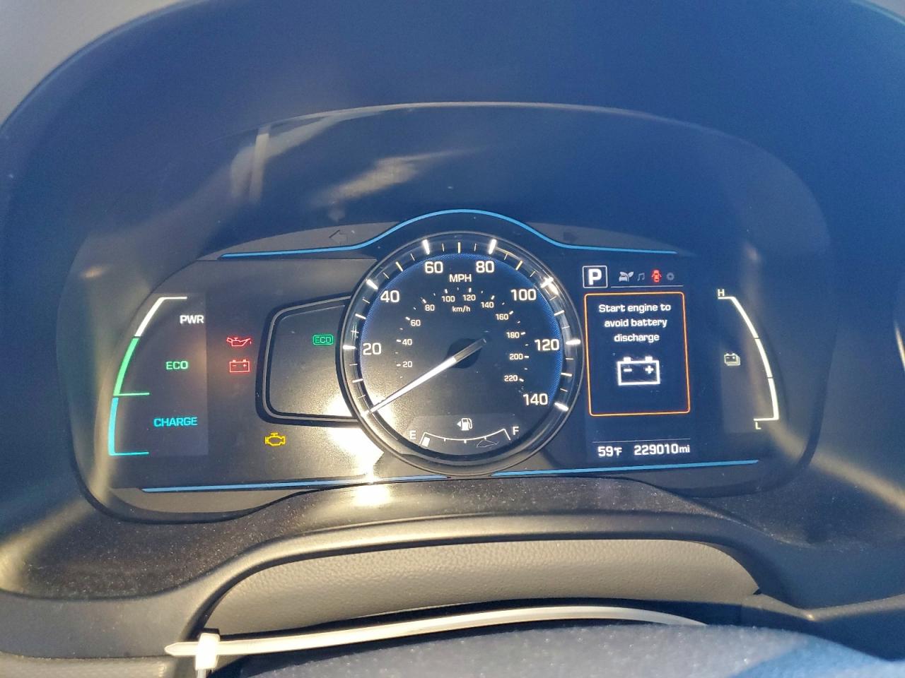 2019 Hyundai Ioniq Blue VIN: KMHC65LC3KU175624 Lot: 94176605