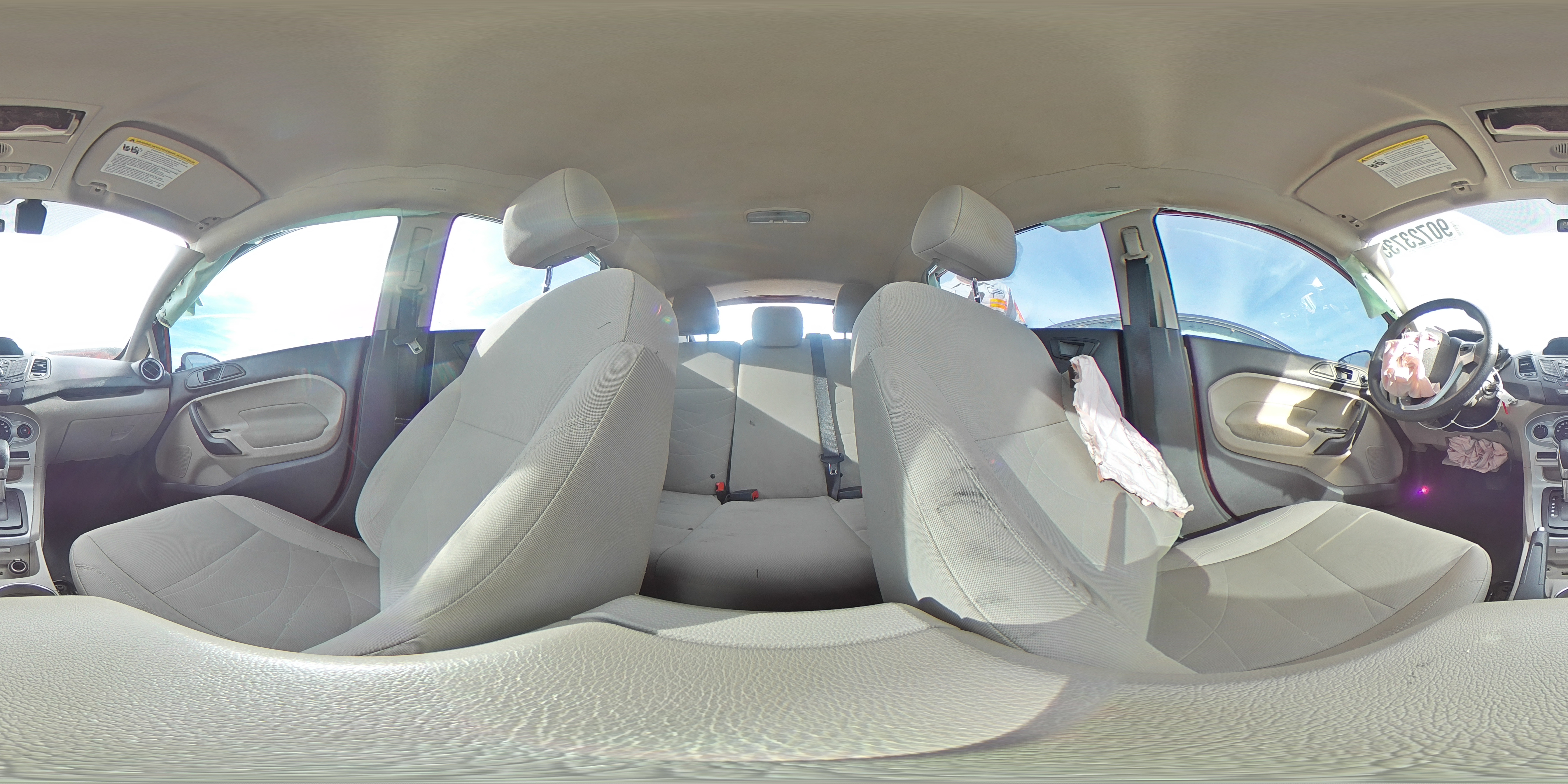 2019 Ford Fiesta Se VIN: 3FADP4EJ9KM140611 Lot: 90723735