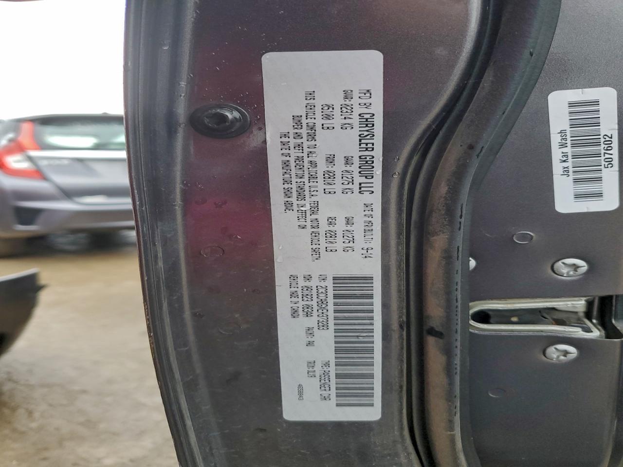 2014 Chrysler 300 S VIN: 2C3CCABGXEH373283 Lot: 93211985