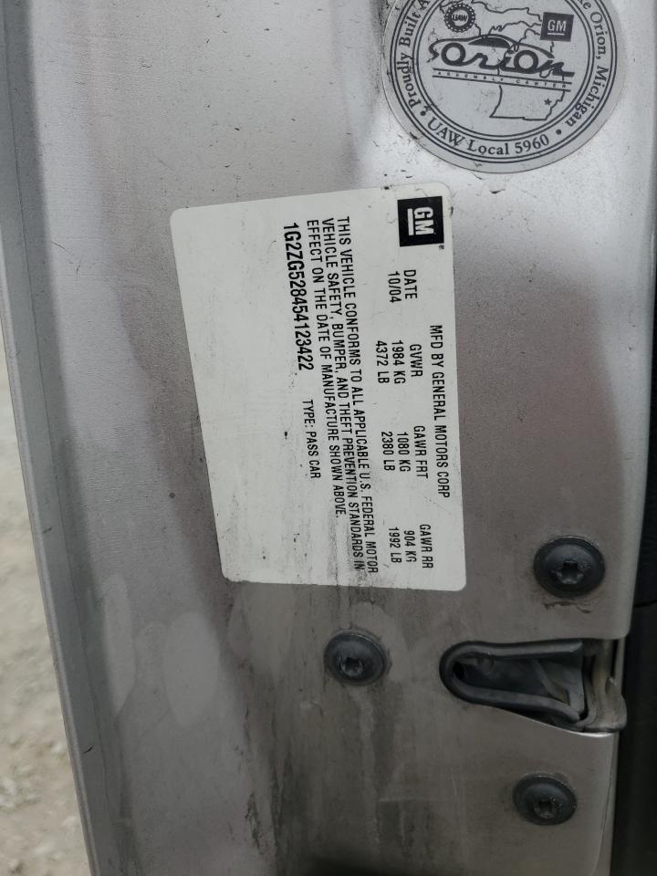 2005 Pontiac G6 VIN: 1G2ZG528454123422 Lot: 91943265