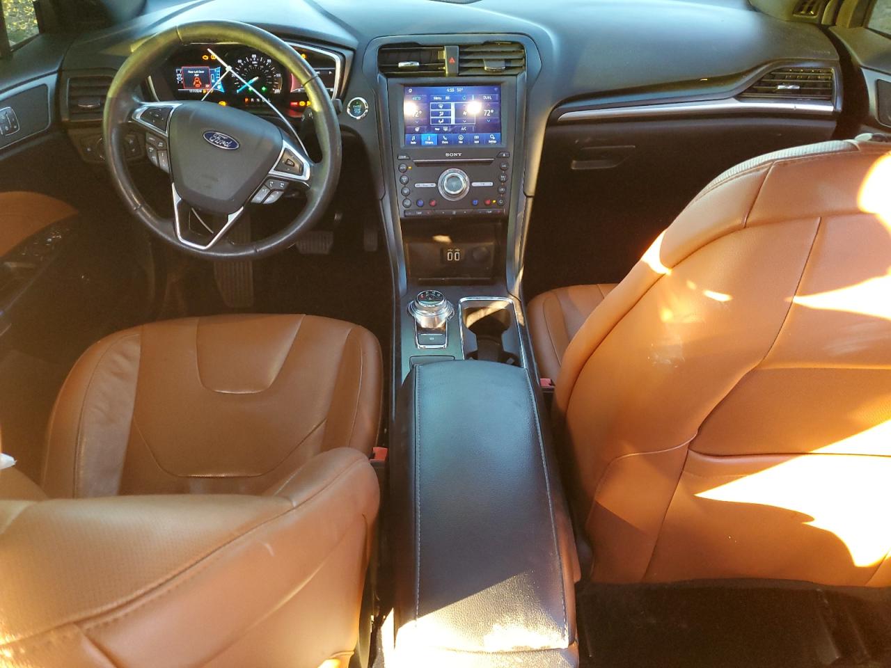 2019 Ford Fusion Titanium VIN: 3FA6P0SU8KR165728 Lot: 91252435