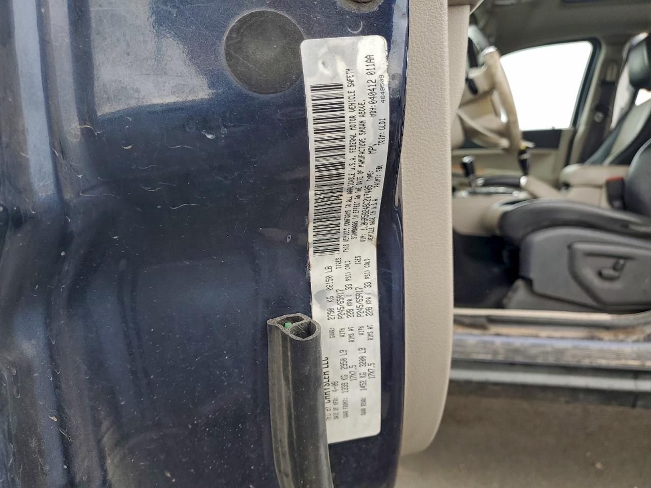 2008 Jeep Grand Cherokee Limited VIN: 1J8HR58248C217405 Lot: 94736895