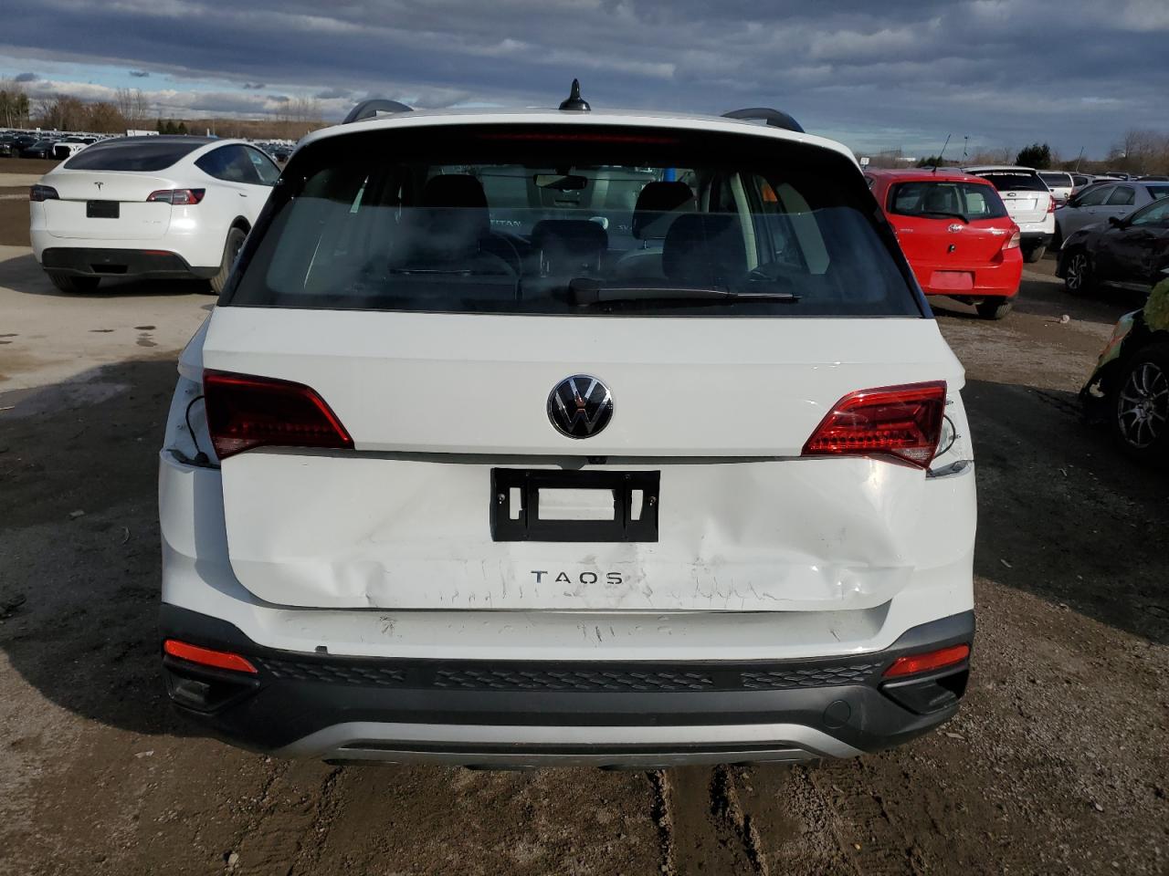 2024 Volkswagen Taos Trendline VIN: 3VVCX7B26RM001262 Lot: 90463385