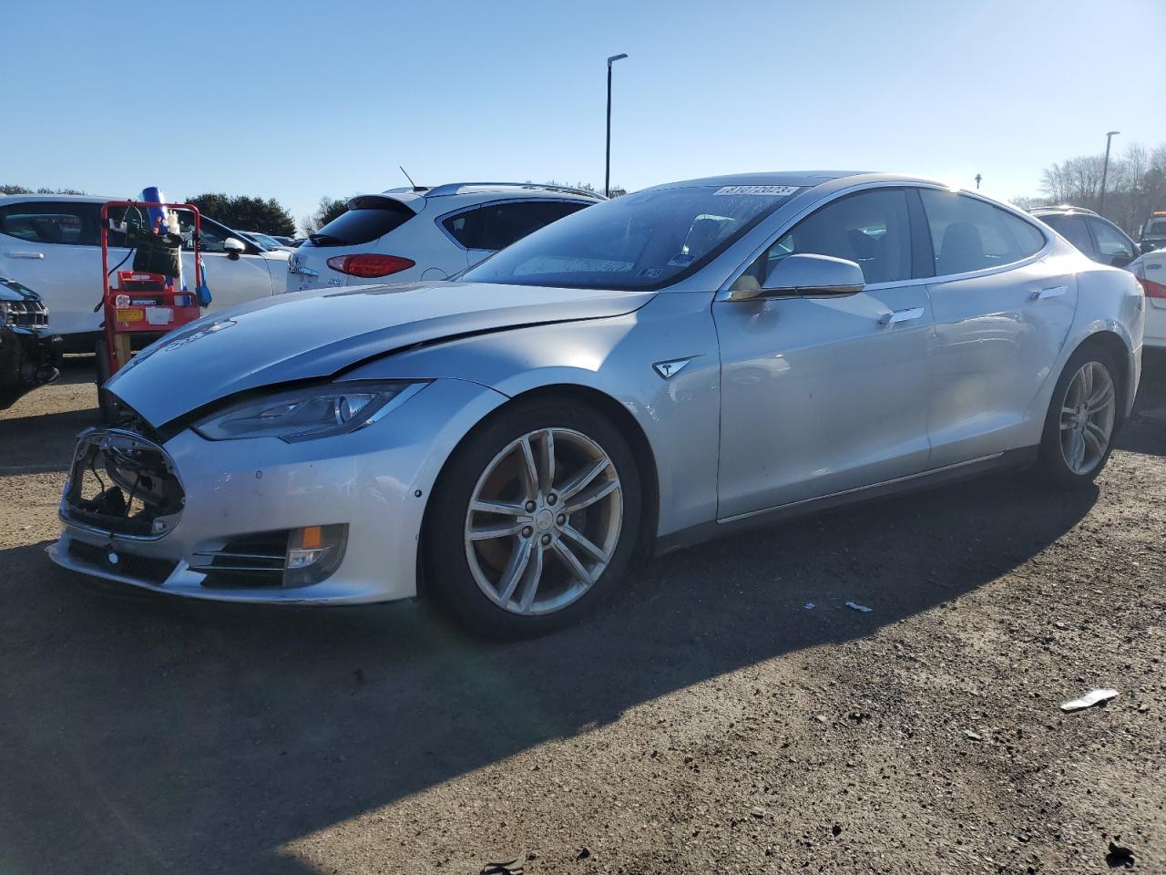 2015 Tesla Model S 85D VIN: 5YJSA1H24FFP70861 Lot: 81072023