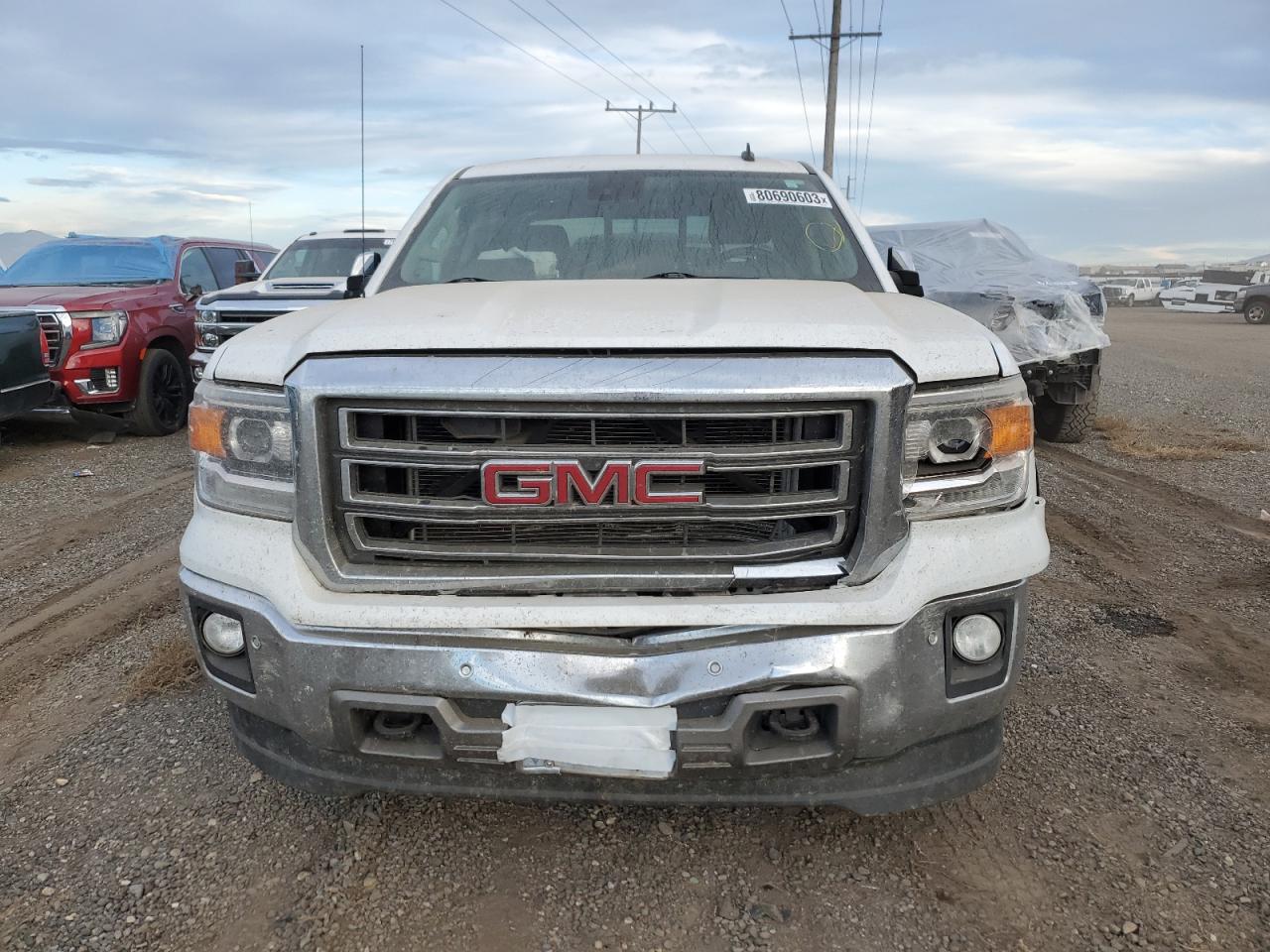 2014 GMC Sierra K1500 Slt VIN: 3GTU2VEC4EG135724 Lot: 80690603