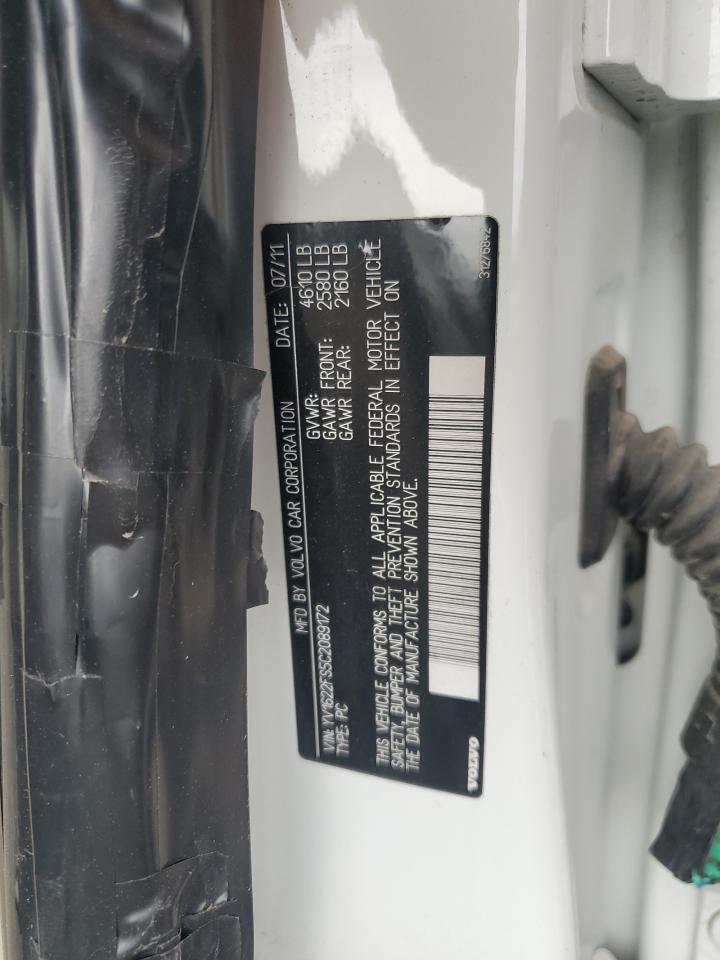 2012 Volvo S60 T5 VIN: YV1622FS5C2089172 Lot: 93178675