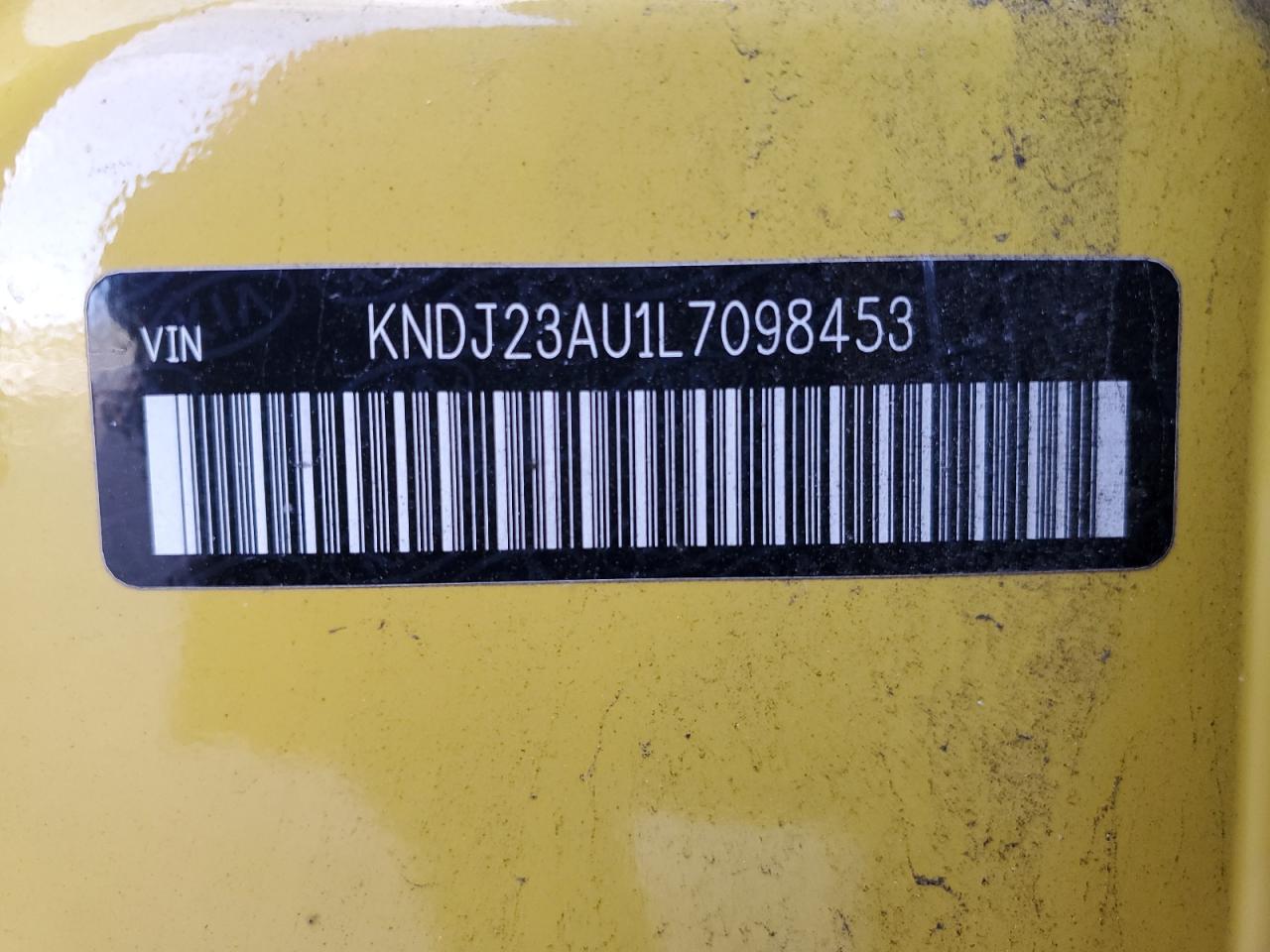 KNDJ23AU1L7098453 2020 Kia Soul Lx