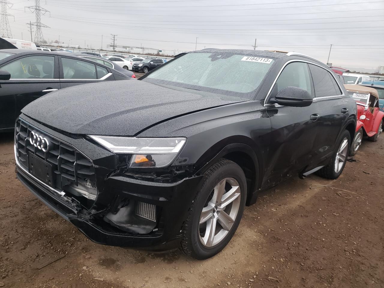 2020 Audi Q8 Premium VIN: WA1AVAF1XLD018041 Lot: 81842113