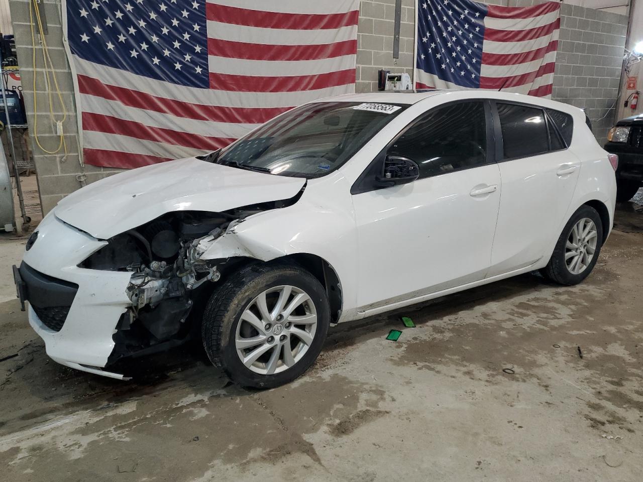 2012 Mazda 3 I VIN: JM1BL1M77C1679826 Lot: 77058563