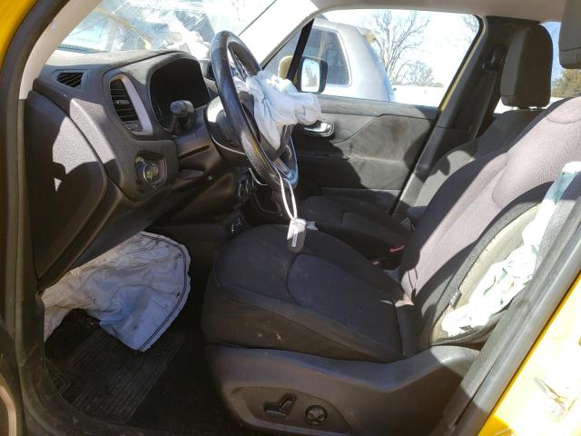 Паркетники JEEP RENEGADE 2015 Желтый