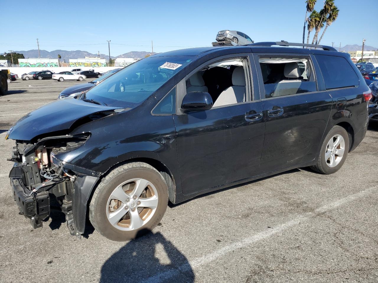 2015 Toyota Sienna Le VIN: 5TDKK3DC5FS616453 Lot: 78760903