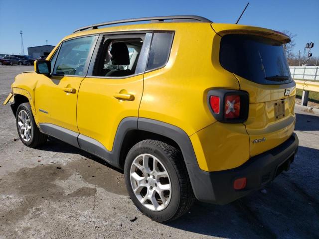 Паркетники JEEP RENEGADE 2015 Желтый