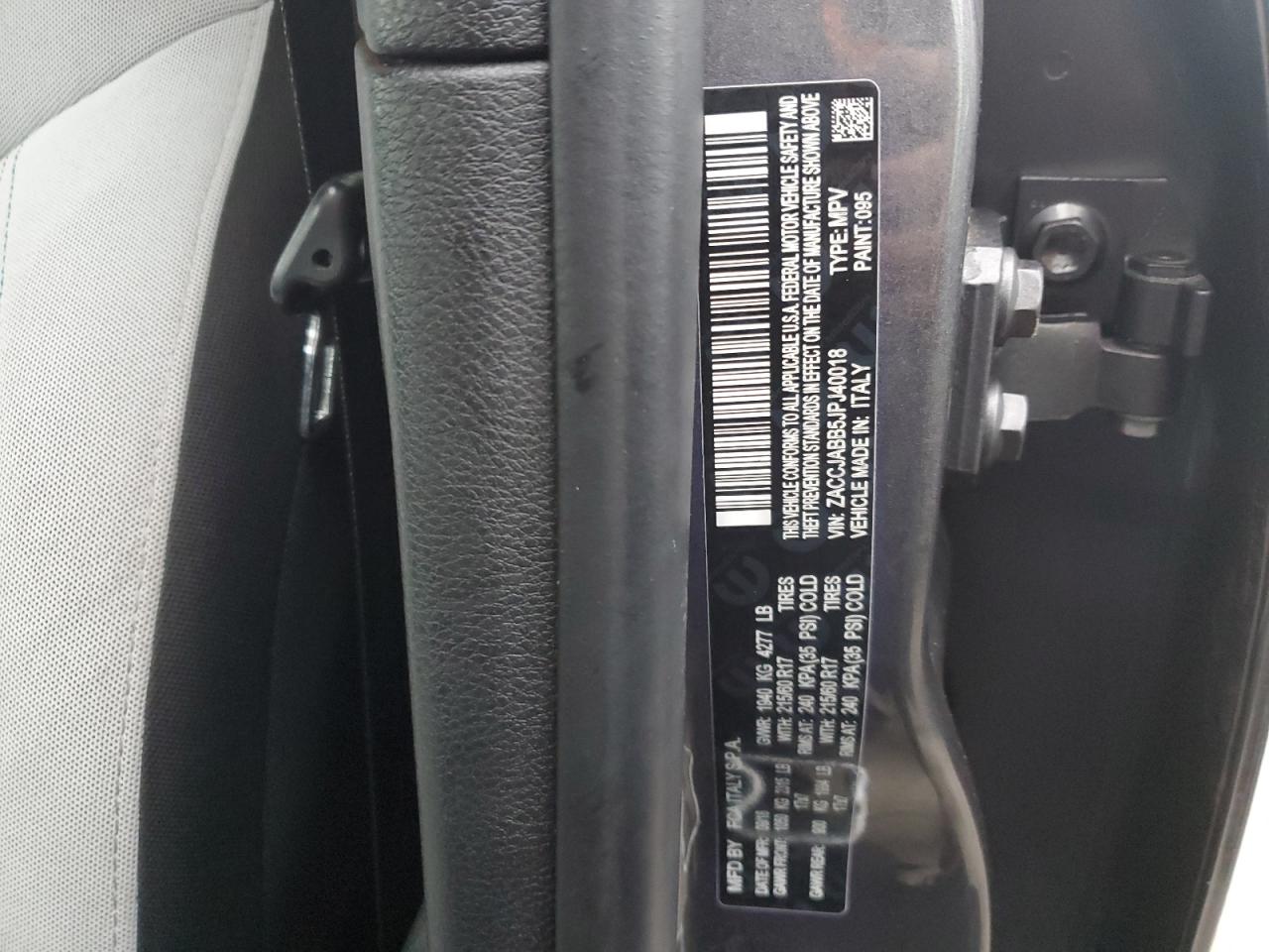 ZACCJABB5JPJ40018 2018 Jeep Renegade Latitude