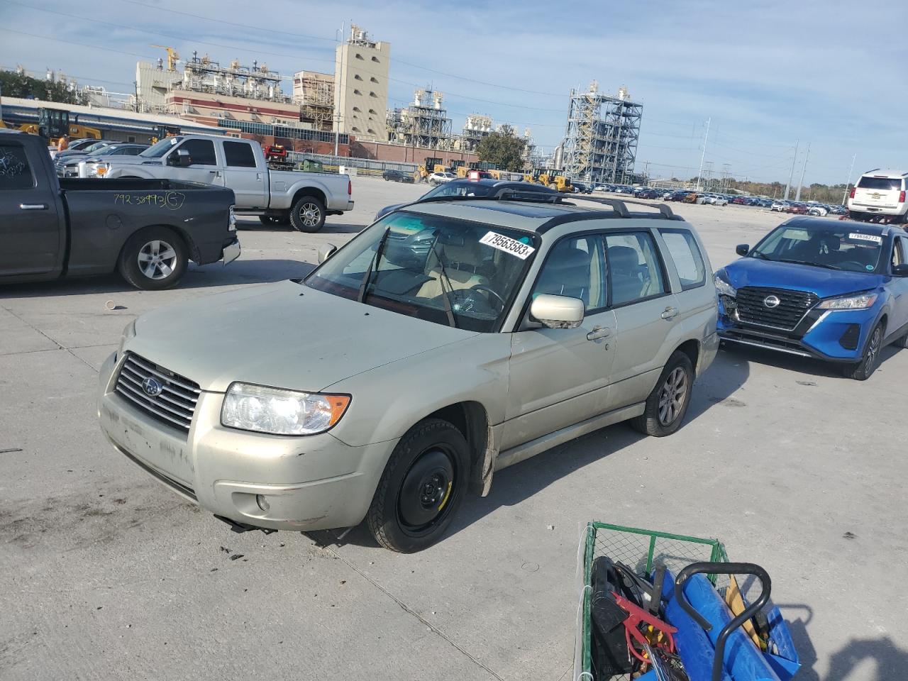 2007 Subaru Forester 2.5X Premium на продаже в New Orleans, LA - Vandalism