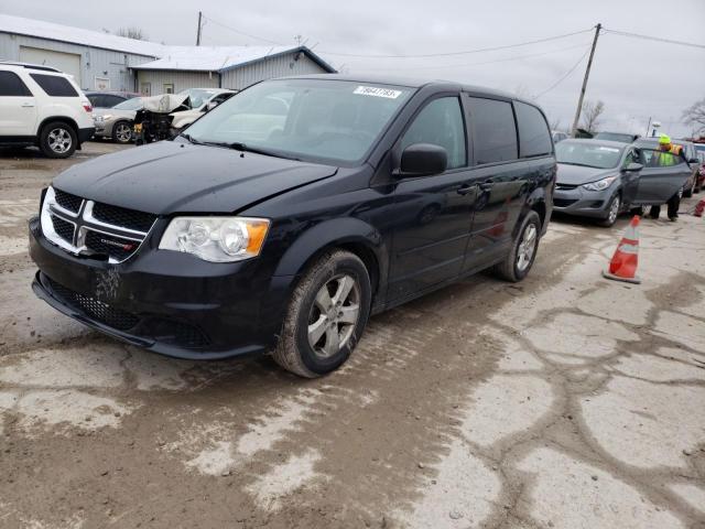  DODGE CARAVAN 2013 Чорний